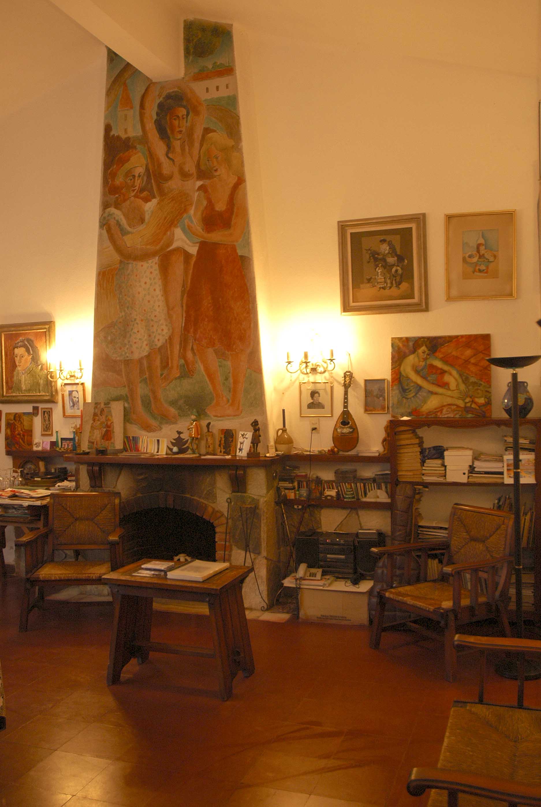 Interior Casa Cultural Soneira